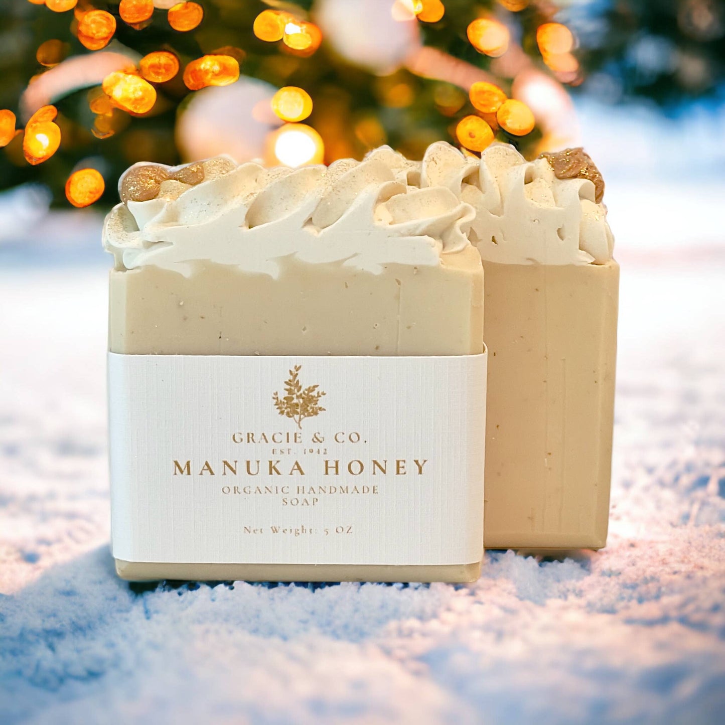 Manuka Honey, Oats & Coconut Milk Shea Butter Soap