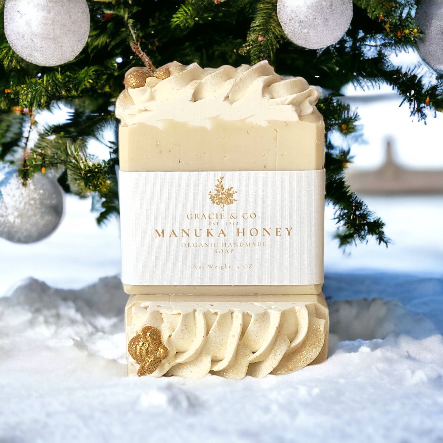 Manuka Honey, Oats & Coconut Milk Shea Butter Soap
