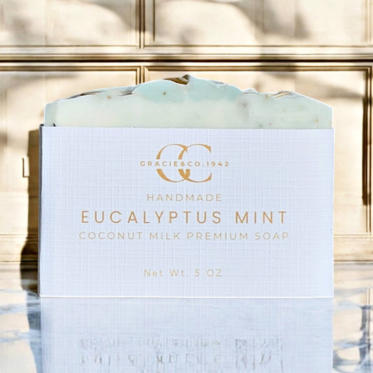 Eucalyptus Mint Handmade Soap (Coconut Milk)